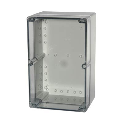 Fibox UL PCT 162513 Polycarbonate Electronic Enclosure w/Clear Cover