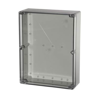Fibox UL PCT 233009 Polycarbonate Electronic Enclosure w/Clear Cover