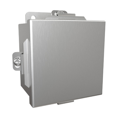 Hammond Manufacturing 1414N4SSA 4x4x3" 304 Stainless Steel Wall Mount Electrical Enclosure