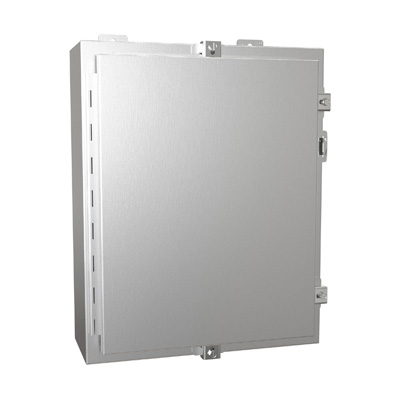 Hammond Manufacturing 1418N4SSC6 20x16x6" 304 Stainless Steel Wall Mount Electrical Enclosure