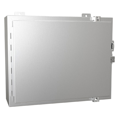 Hammond Manufacturing 1418N4SSCR6 16x20x6" 304 Stainless Steel Wall Mount Electrical Enclosure