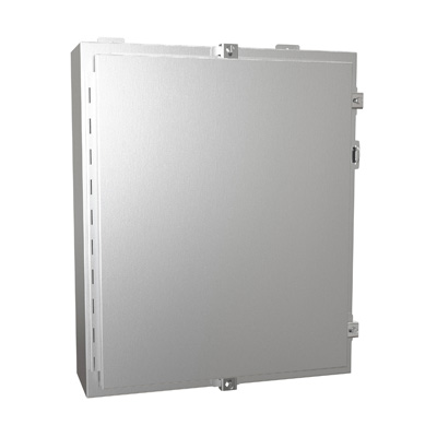 Hammond Manufacturing 1418N4SSE6 24x20x6" 304 Stainless Steel Wall Mount Electrical Enclosure