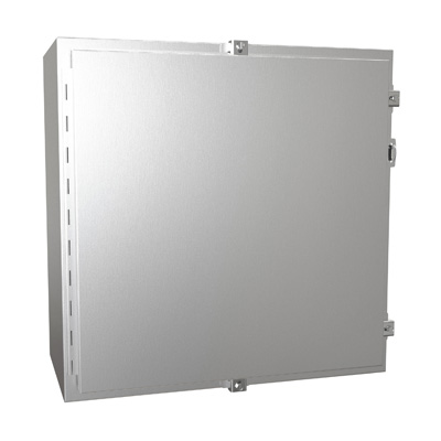 Hammond Manufacturing 1418N4SSJ12 24x24x12" 304 Stainless Steel Wall Mount Electrical Enclosure