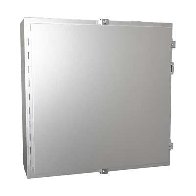 Hammond Manufacturing 1418N4SSJ8 24x24x8" 304 Stainless Steel Wall Mount Electrical Enclosure