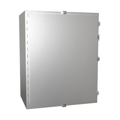 Hammond Manufacturing 1418N4SSK16 30x24x16" 304 Stainless Steel Wall Mount Electrical Enclosure