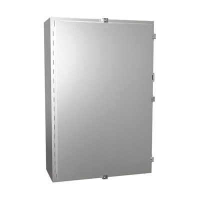 Hammond Manufacturing 1418N4SSL10 36x24x10" 304 Stainless Steel Wall Mount Electrical Enclosure