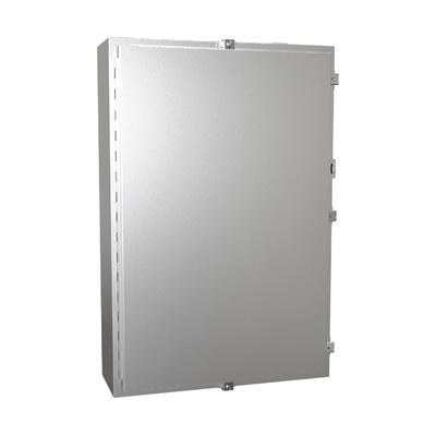 Hammond Manufacturing 1418N4SSL8 36x24x8" 304 Stainless Steel Wall Mount Electrical Enclosure