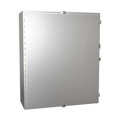 Hammond Manufacturing 1418N4SSM12 36x30x12" 304 Stainless Steel Wall Mount Electrical Enclosure