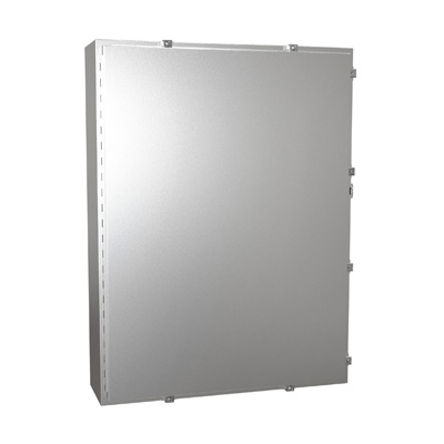 Hammond Manufacturing 1418N4SSS10 48x36x10" 304 Stainless Steel Wall Mount Electrical Enclosure