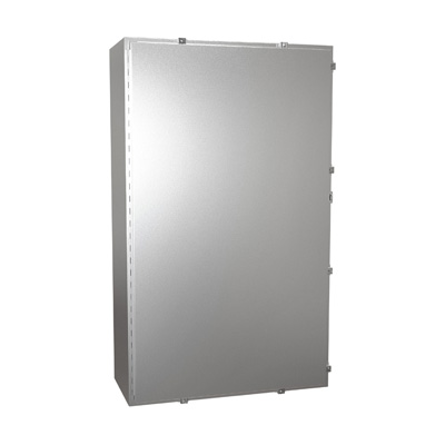Hammond Manufacturing 1418N4SST16 60x36x16" 304 Stainless Steel Wall Mount Electrical Enclosure