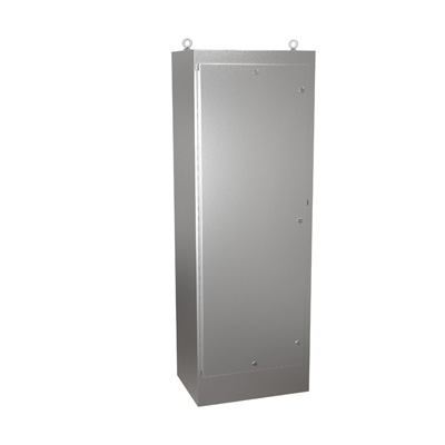 Hammond Manufacturing 1418N4SSW18QT 72x25x18" 304 Stainless Steel Free Standing Electrical Enclosure