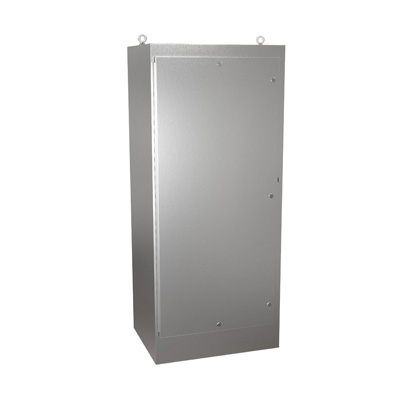Hammond Manufacturing 1418N4SSX24QT 72x31x24" 304 Stainless Steel Free Standing Electrical Enclosure