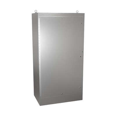 Hammond Manufacturing 1418N4SSY24QT 72x37x24" 304 Stainless Steel Free Standing Electrical Enclosure