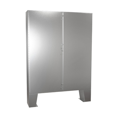 Hammond Manufacturing 1422N4SSE12F 72x60x13" 304 Stainless Steel Floor Mount Electrical Enclosure