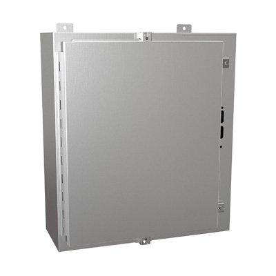 Hammond Manufacturing 1447SN4SSB8 24x21x8" 304 Stainless Steel Wall Mount Disconnect Electrical Enclosure