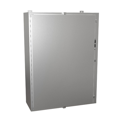 Hammond Manufacturing 1447SN4SSH12 42x31x12" 304 Stainless Steel Wall Mount Disconnect Electrical Enclosure