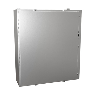 Hammond Manufacturing 1447SN4SSJ12 42x37x12" 304 Stainless Steel Wall Mount Disconnect Electrical Enclosure