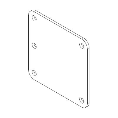 Hammond 1485EH Cover Plate