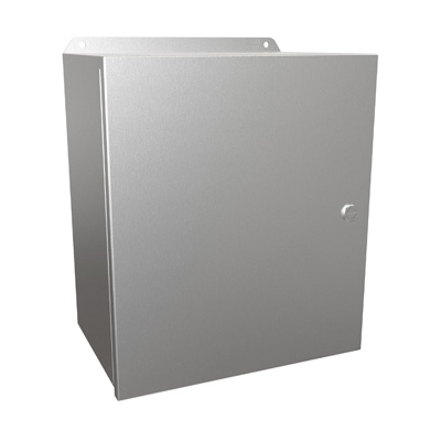 Hammond Manufacturing EJ14128SS 14x12x8" 304 Stainless Steel Wall Mount Electrical Enclosure