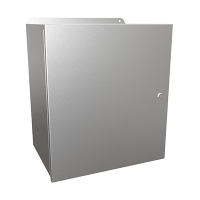 Hammond Manufacturing EJ161410SS 16x14x10" 304 Stainless Steel Wall Mount Electrical Enclosure