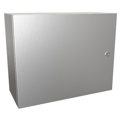 Hammond Manufacturing EN4SD16208SS 16x20x8" 304 Stainless Steel Wall Mount Electrical Enclosure
