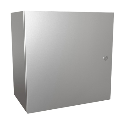 Hammond Manufacturing EN4SD202012SS 20x20x12" 304 Stainless Steel Wall Mount Electrical Enclosure