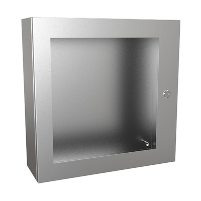 Hammond Manufacturing EN4SD20206WSS 20x20x6" 304 Stainless Steel Wall Mount Electrical Enclosure