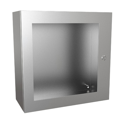 Hammond Manufacturing EN4SD20208WSS 20x20x8" 304 Stainless Steel Wall Mount Electrical Enclosure