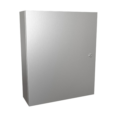 Hammond Manufacturing EN4SD24206SS 24x20x6" 304 Stainless Steel Wall Mount Electrical Enclosure