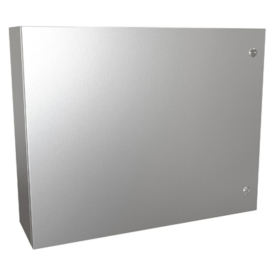 Hammond Manufacturing EN4SD24308SS 24x30x8" 304 Stainless Steel Wall Mount Electrical Enclosure