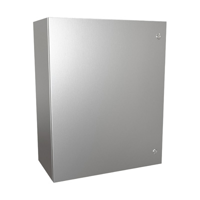 Hammond Manufacturing EN4SD302412SS 30x24x12" 304 Stainless Steel Wall Mount Electrical Enclosure