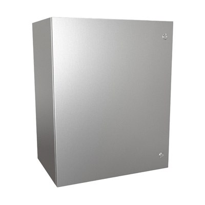 Hammond Manufacturing EN4SD302416SS 30x24x16" 304 Stainless Steel Wall Mount Electrical Enclosure