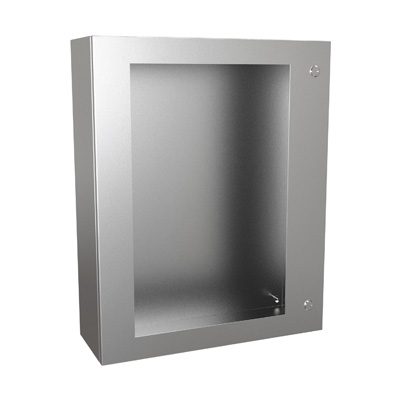 Hammond Manufacturing EN4SD30248WSS 30x24x8" 304 Stainless Steel Wall Mount Electrical Enclosure