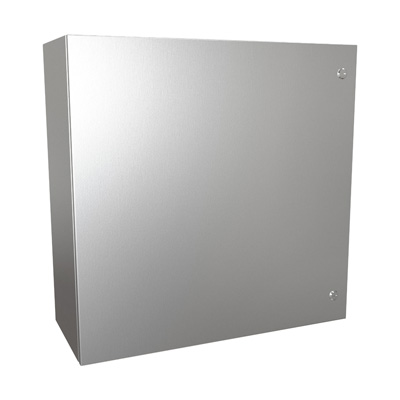 Hammond Manufacturing EN4SD303012SS 30x30x12" 304 Stainless Steel Wall Mount Electrical Enclosure