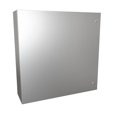 Hammond Manufacturing EN4SD30308SS 30x30x8" 304 Stainless Steel Wall Mount Electrical Enclosure