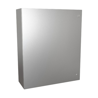 Hammond Manufacturing EN4SD363010SS 36x30x10" 304 Stainless Steel Wall Mount Electrical Enclosure