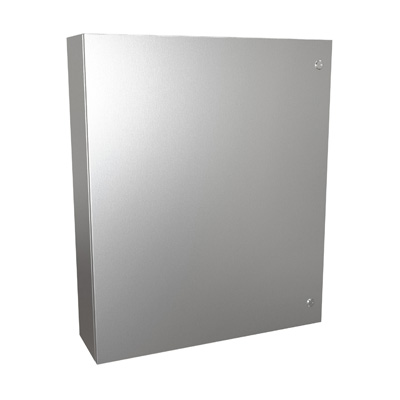 Hammond Manufacturing EN4SD36308SS 36x30x8" 304 Stainless Steel Wall Mount Electrical Enclosure