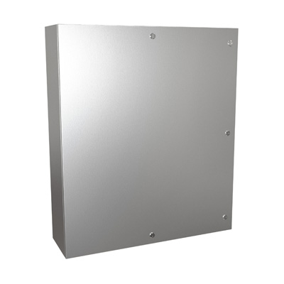 Hammond Manufacturing EN4SD423610SSR 42x36x10" 304 Stainless Steel Wall Mount Electrical Enclosure