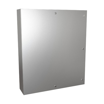 Hammond Manufacturing EN4SD42368SSR 42x36x8" 304 Stainless Steel Wall Mount Electrical Enclosure