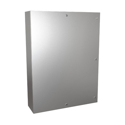Hammond Manufacturing EN4SD483610SSR 48x36x10" 304 Stainless Steel Wall Mount Electrical Enclosure