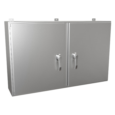 Hammond Manufacturing HN4WM304810SS 30x48x10" 304 Stainless Steel Wall Mount Electrical Enclosure