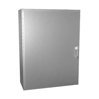 Hammond Manufacturing HW483616SSHK 48x36x16" 304 Stainless Steel Wall Mount Electrical Enclosure