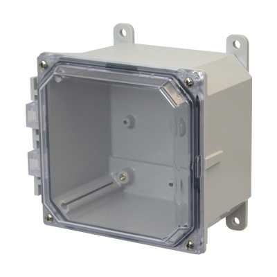 Hammond PCJ664CC Polycarbonate Electrical Enclosure w/Clear Cover