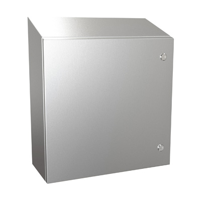 Hammond Manufacturing ST202008SS 20x20x8" 304 Stainless Steel Wall Mount Electrical Enclosure