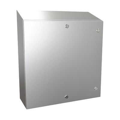 Hammond Manufacturing ST242408SS 24x24x8" 304 Stainless Steel Wall Mount Electrical Enclosure