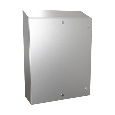 Hammond Manufacturing ST302408SS 30x24x8" 304 Stainless Steel Wall Mount Electrical Enclosure