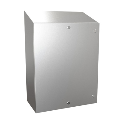 Hammond Manufacturing ST302412SS 30x24x12" 304 Stainless Steel Wall Mount Electrical Enclosure