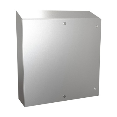 Hammond Manufacturing ST303008SS 30x30x8" 304 Stainless Steel Wall Mount Electrical Enclosure