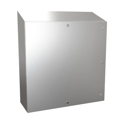 Hammond Manufacturing ST363612SS 36x36x12" 304 Stainless Steel Wall Mount Electrical Enclosure