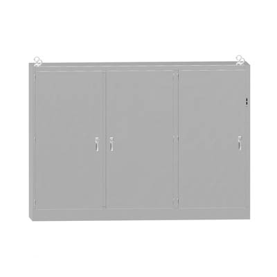 Hammond Manufacturing 2UHD907918N4SS 90x79x18" 304 Stainless Steel Free Standing Disconnect Electrical Enclosure